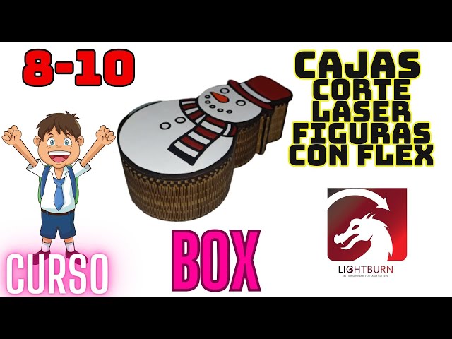 Vídeo relacionado con Caja de recuerdos cortada con láser para Nochebuena