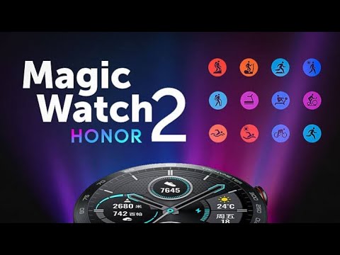 HONORMagicWatch2(46mm, Charcoal Black)14-Days Battery& Music Playback,Gaming Personalized Watch Face