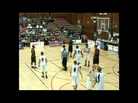 Marcus Tullis Worthing Thunder (Black Jersey #12) vs. Tees Valley 38pts 14rbs