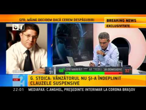 Declaratiile lui Gruia Stoica dupa esuarea privatizarii CFR Marfa
