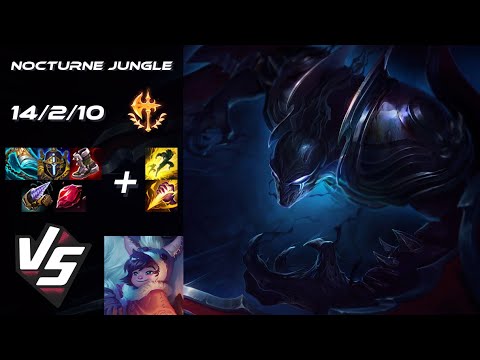 JUNGLE Nocturne vs Nunu & Willump - EU Challenger Patch 14.23