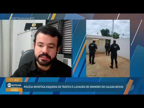 PC investiga esquema de tráfico e lavagem de dinheiro em Caldas Novas