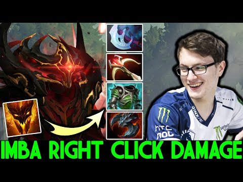 MIRACLE [Shadow Fiend] Imba Right Click Damage Raid Boss Game 7.23 Dota 2