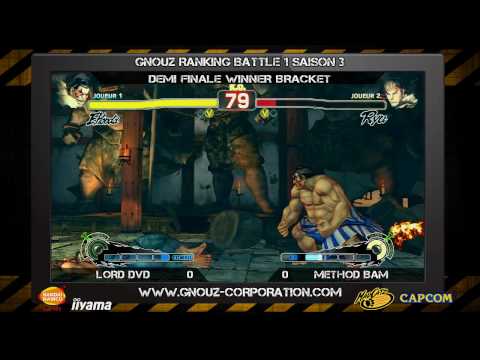 Gnouz RB1S3 - SSF4 - Lord DVD vs Method Bam