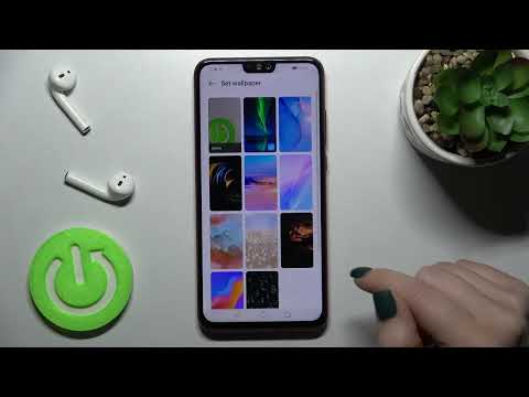 HUAWEI Honor 8x and Wallpaper Settings - How to Change Lock Screen Style