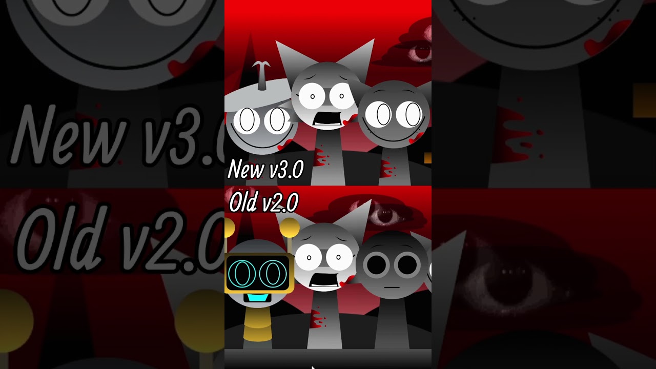 Sprunki Wenda Treatment Update Comparison!! #sprunki #sprunkiincredibox #pghlfilms #animation