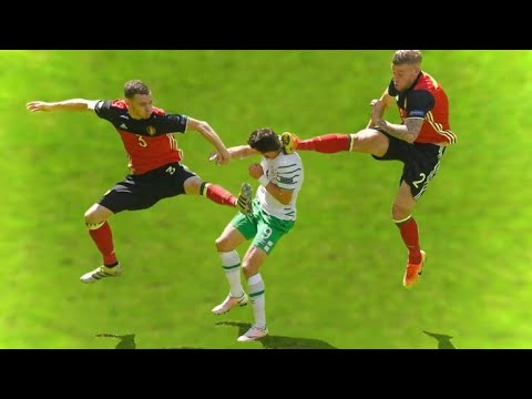 Brutal & Dirty Fouls in Football