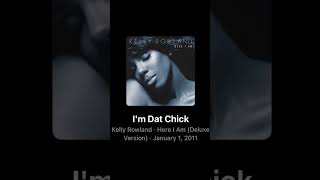 Kelly Rowland- I’m Dat Chick