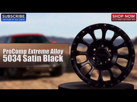 ProComp 5034 Satin Black Wheel