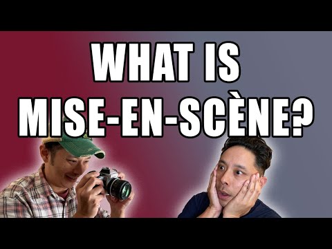 What is mise-en-scène?