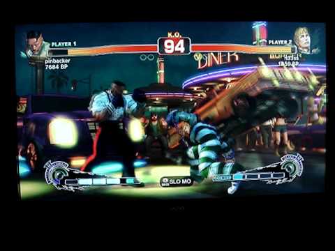 SSF4: RS4 (Dudley) vs n3ss (Cody) - GAF XBL 3 vs 3 Team Tourney - Set 2