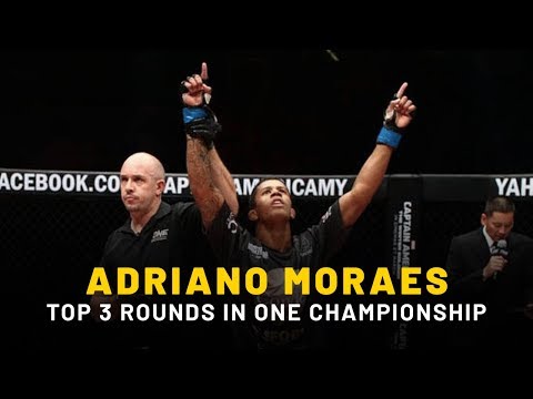 ONE Highlights | Adriano Moraes’ Top 3 Rounds