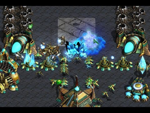 EPIC Fastest Map Ever - Burrito (P) v JdX (P) on Space - StarCraft  - Brood War REMASTERED 2019