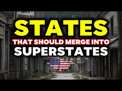 10 States That Should Just Merge! Why Are They Still Separate?