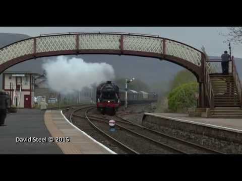 LMS 45699 & 37 706 The Fellsman Kirkby Stephen May 2015