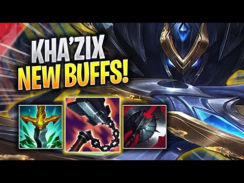 KOREAN CHALLENGER TRIES KHA'ZIX WITH NEW BUFFS! - Korean Challenger Plays Kha'zix JUNGLE vs Lee Sin!