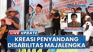 Rayakan Hari Disabilitas, Siswa SLB B Majalengka Tampilkan Karya Membatik Kain 9 Meter