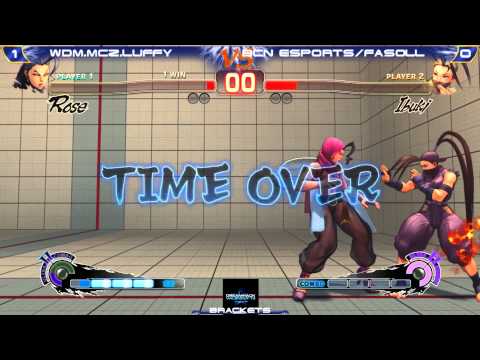 Dreamhack Valencia '13 SSFIVAE2012 -Winners- WDM.MCZ|Louffy [Rose] vs BCN.e-sports|Fasoll [Ibuki]