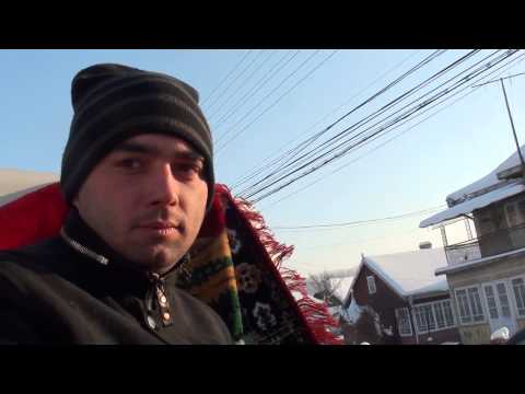 Reportajul de dupa inmormantare bunica lui mr. agent principal Constantin Andronic - 04.02.2014