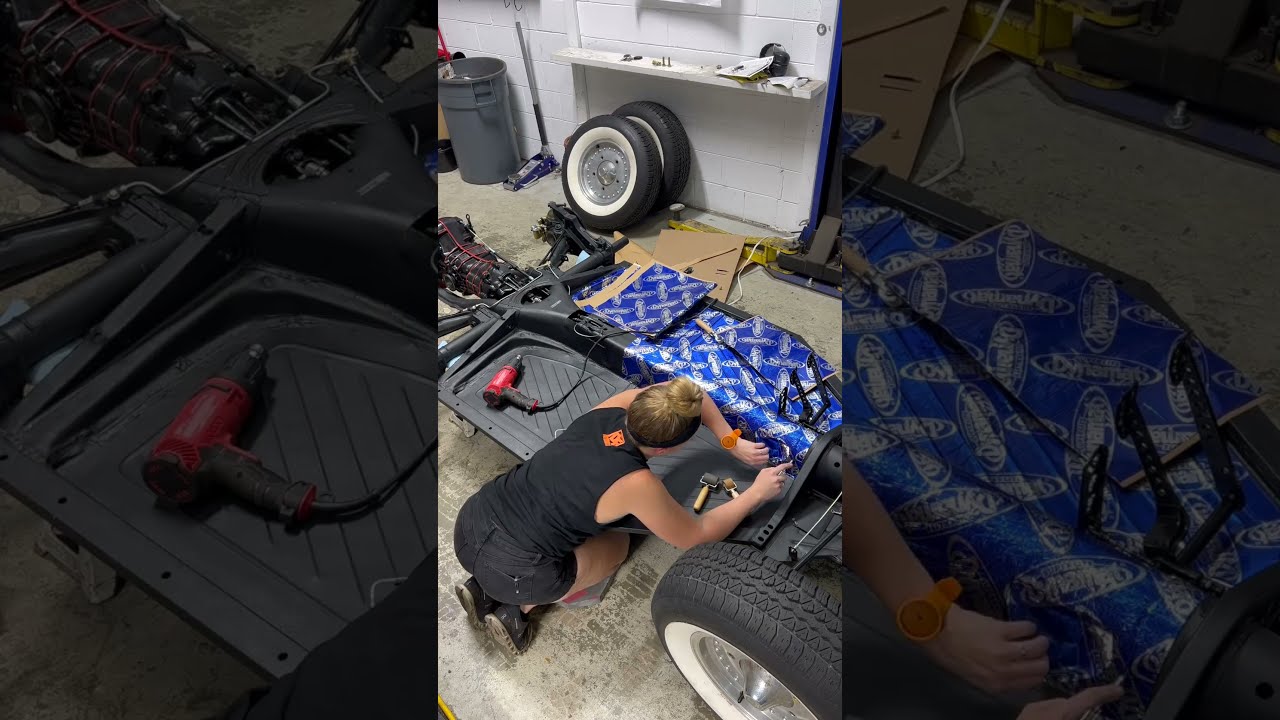 ReelCaroline's Porsche gets DYNAMATTED!