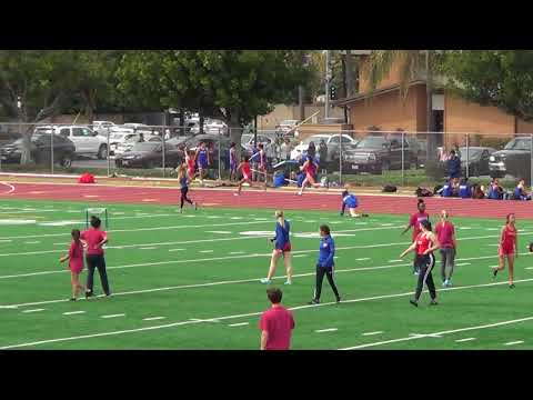 FSG 400m vs Fountain Valley 3-21-18 - Los Alamitos Girls