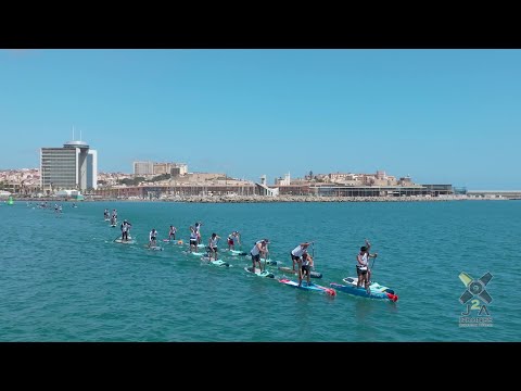 Melilla SUP Race 2025 – 4K Drone Highlights | Iberian International SUP Cup