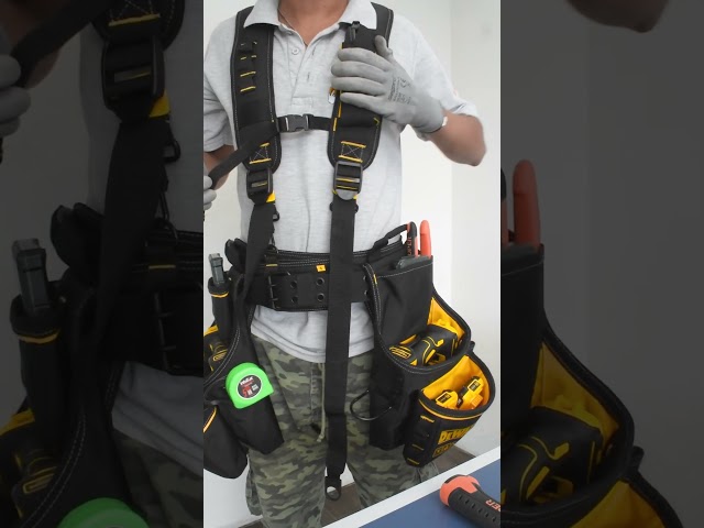Vídeo relacionado con Cinturón de bolsa de herramientas para adultos y hombres, tirantes luminosos para fiesta, cinturón LED ajustable, perfecto para festivales de música, fiestas, tirantes grandes y altos para hombres,