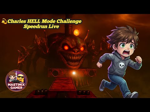 Choo-Choo Charles Nightmare Defeating Charles HELL Mode Challenge LIVE🚂#gaming #shortslive