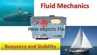 #Buoyancy and #Stability Fluid Mechanics | #Fluid #Mechanics|How Submarines suspend in water?|