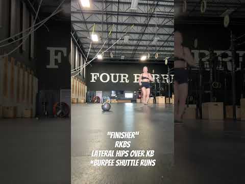 “Finisher” W1D1  #GLUTESandCORE