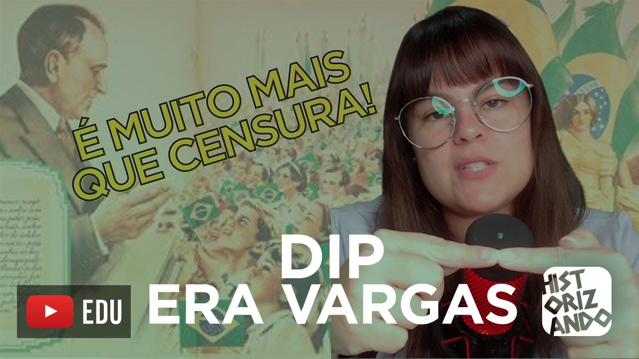 O QUE FOI O DIP NO ESTADO NOVO | ERA VARGAS Cortes do Historizando #enem #eravargas
