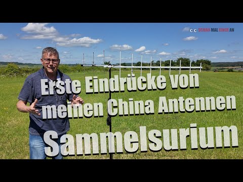 First impressions of my China antenna collection