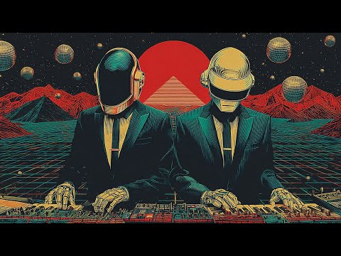 Daft Punk Galactic Frequencies✨ | Chillwave, Synthwave, Retro Funk, Nu Disco, Electronic Playlist