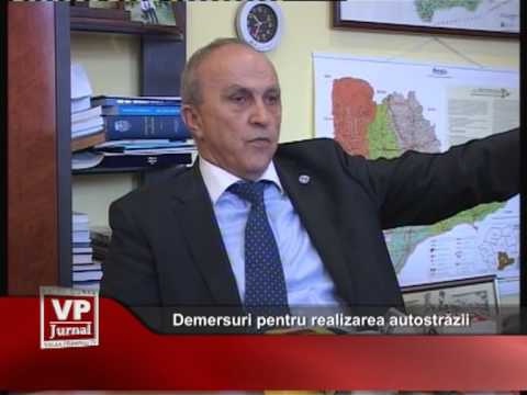 Demersuri pentru realizarea autostrăzii