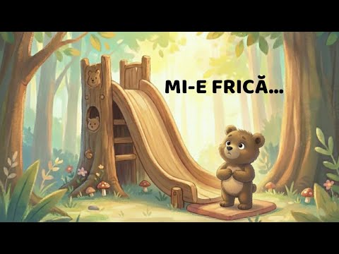 Wes se teme de tobogan | Poveste pentru copii despre frică și curaj