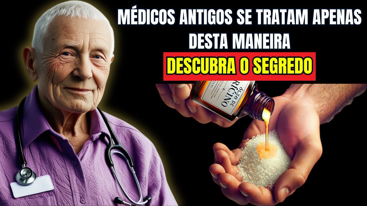 Médicos Antigos Revelam: Esfregue Óleo de Rícino com Sal Epsom Para Tratar 13 Problemas de Saúde!