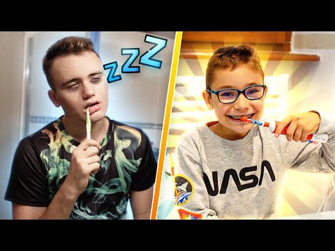 MORNING ROUTINE - ENFANTS VS ADOS - Swan VS Néo
