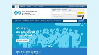Register with myBlueCross