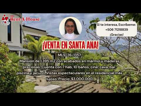 Venta Santa Ana: Mansión de Lujo Exclusiva con Vistas Panorámicas