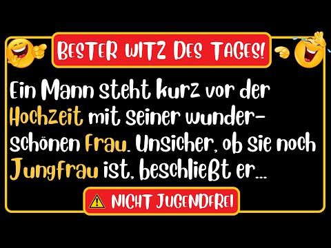 🤣 BESTER WITZ DES TAGES! - Ein Mann steht kurz vor seiner Hochzeit, ist... | Täglich Witzige Videos
