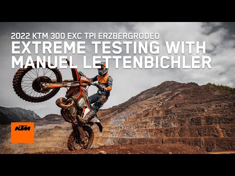 MANI LETTENBICHLER CHARGES THROUGH THE IRON GIANT ON THE 2022 KTM 300 EXC TPI ERZBERGRODEO | KTM