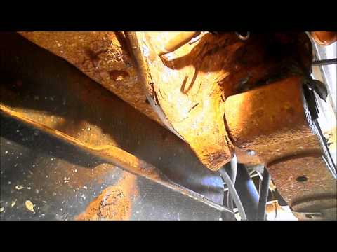 How to replace a leaf spring hanger with out a torch