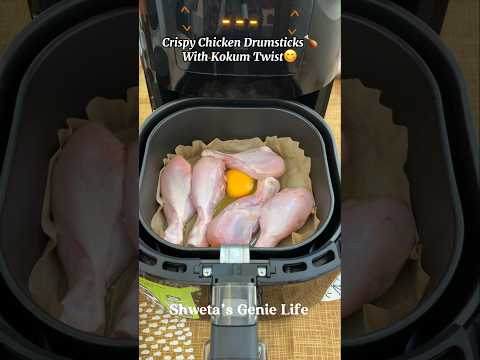 Crispy Chicken Drumsticks🍗Recipe in Air Fryer😋#shorts #viral #trending #ytshorts #reels #youtube
