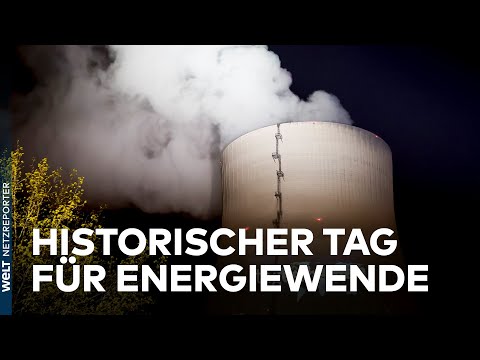 AUSSTIEG NACH 60 JAHREN ATOMKRAFT: Letzte deutsche AKW gehen vom Netz | WELT News