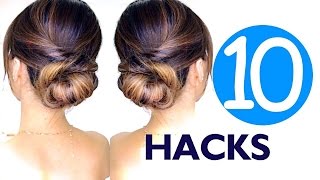 ★ 10 LAZY Girls Hair HACKS & Hairstyles | Hairstyle EASY!