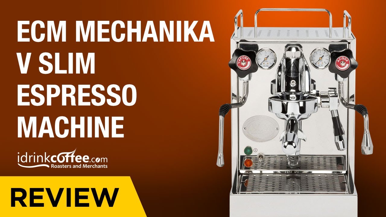 ECM Mechanika V Slim Espresso Machine |171| - Used - 6-Month Warranty video