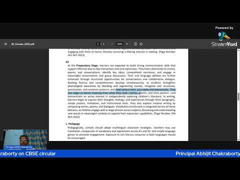 Implement of Language in Pre Primary