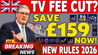 UK PENSIONERS ALERT | TV LICENCE 2026 | MAXIMISE YOUR SAVINGS NOW