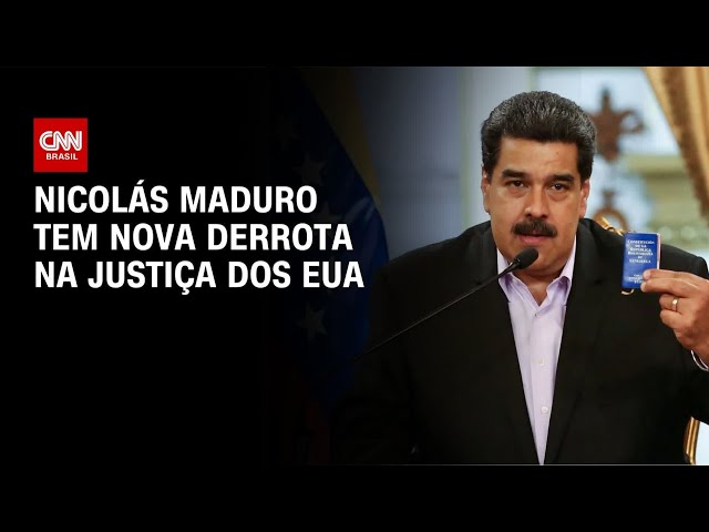 Preso nos EUA, Nicolás Maduro tem nova derrota na Justiça americana | BASTIDORES CNN