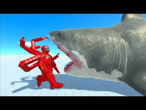 DON'T GO NEAR MEGALODON ► Animal Revolt Battle Simulator ARBS